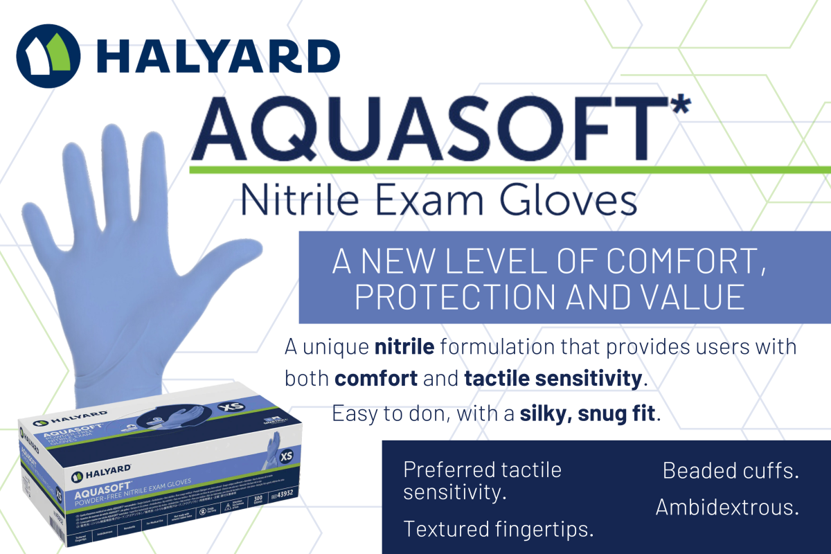 Halyard Aquasoft Gloves