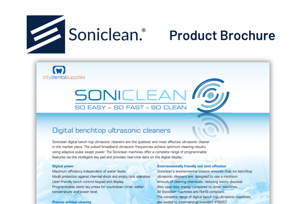 Soniclean Product Brochure