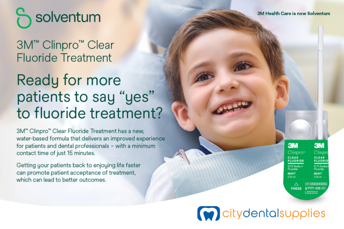 Clinpro Clear: Ready for more patients? Clinpro Clear: Ready for more patients?